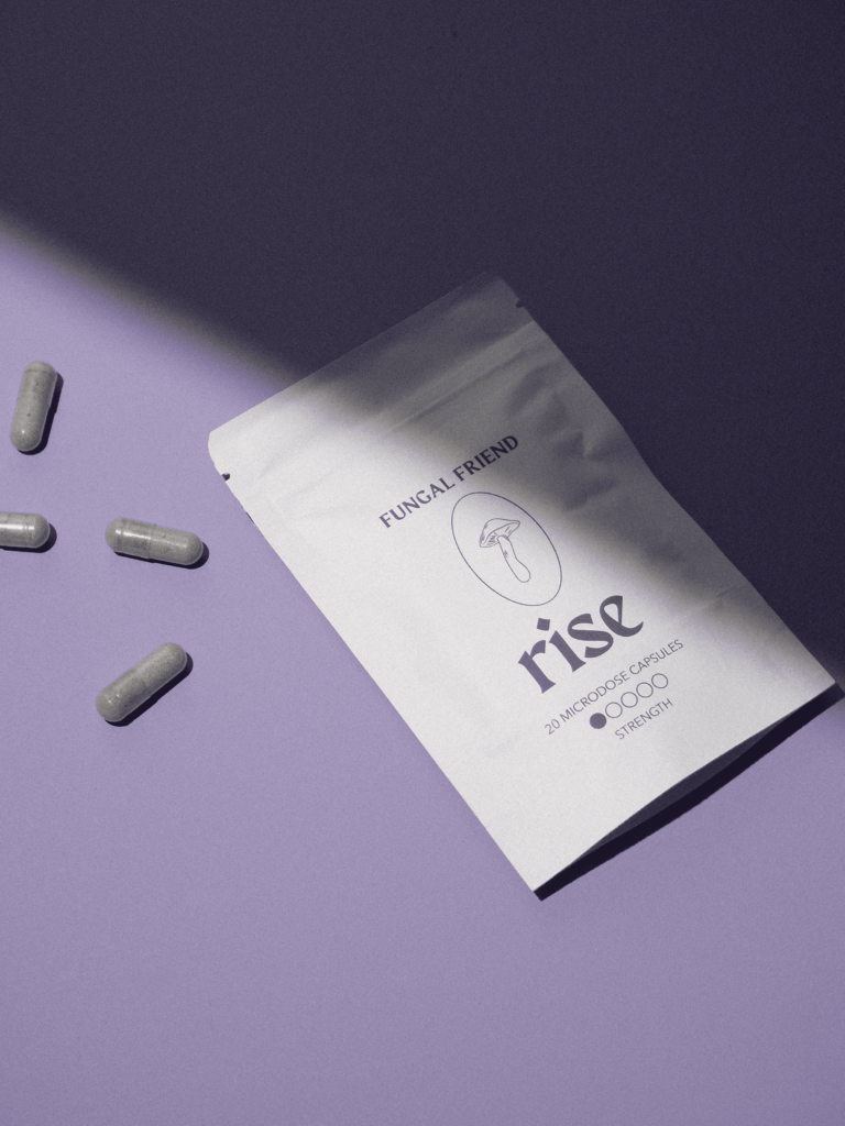 RISE Microdose (100mg X 20) By FUNGAL FRIEND - Shroombudz